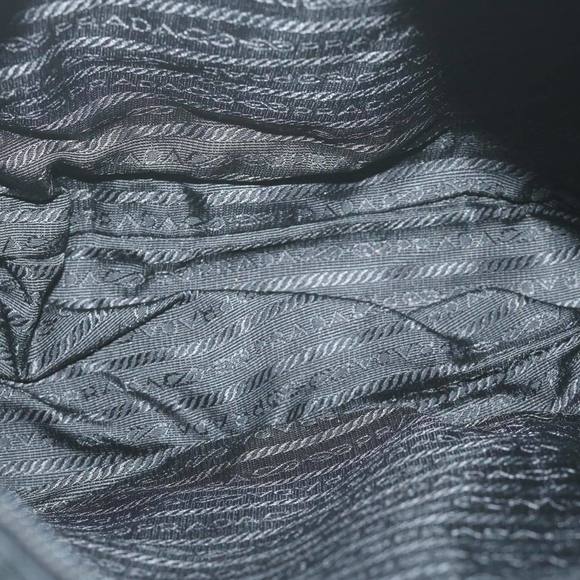 PRADA Shoulder Bag Nylon Black Auth ep3171 - Picture 10 of 16